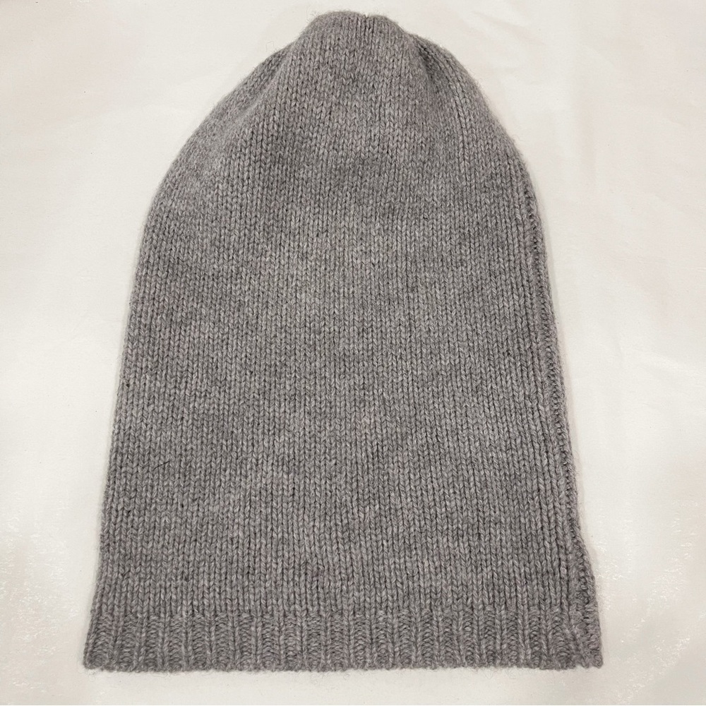 Michael Michael Kors Wool Knit Beanie Hat Grey Casual Classic